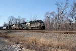 NS 1215  on the point of train 10K